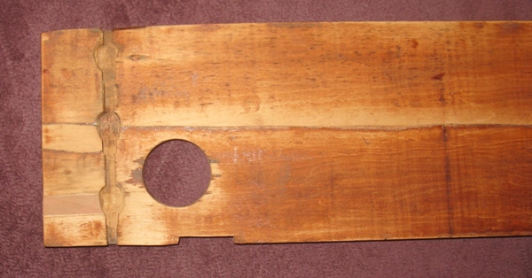 Semi-Fixed Inkwell Holder Bottom Side Closeup View